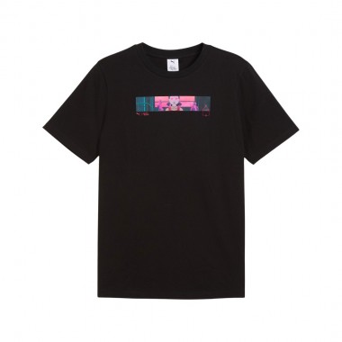 PUMA X SQUID GAME GRAPHIC TEE PUMA BLACK