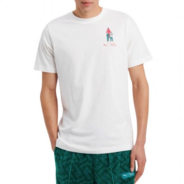 PUMA X SQUID GAME GRAPHIC TEE PUMA WHITE