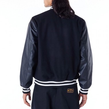 NEW ERA VARSITY JACKET BLACK