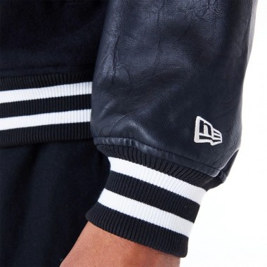 NEW ERA VARSITY JACKET BLACK