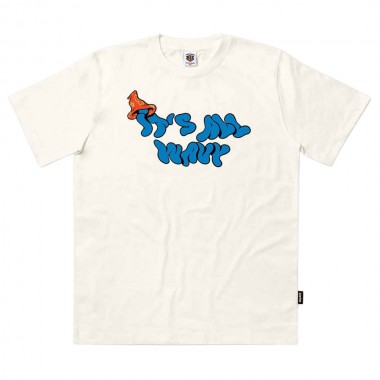 THE DUDES ALL WAVY T-SHIRT OFF WHITE