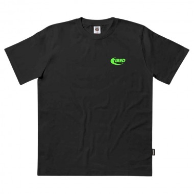THE DUDES TIRED T-SHIRT BLACK
