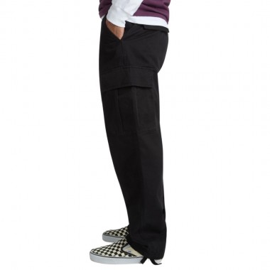VANS SERVICE CARGO LOOSE TAPERED PANTS BLACK