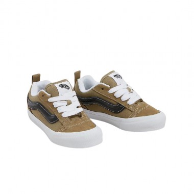 VANS KNU SKOOL K SHOES OLIVE/BLACK