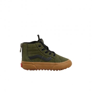 VANS MTE SK8-HI ZIP TOD SHOES GRAPE LEAF/GUM
