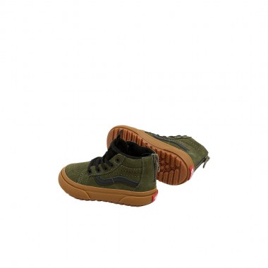 VANS MTE SK8-HI ZIP TOD SHOES GRAPE LEAF/GUM