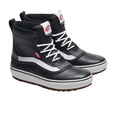 VANS MTE STANDARD MID BOOTS BLACK/WHITE