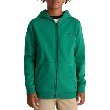 VANS CORE BASICS K ZIP HOODIE VERDANT GREEN