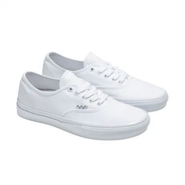 VANS SKATE AUTHENTIC SHOES TRUE WHITE