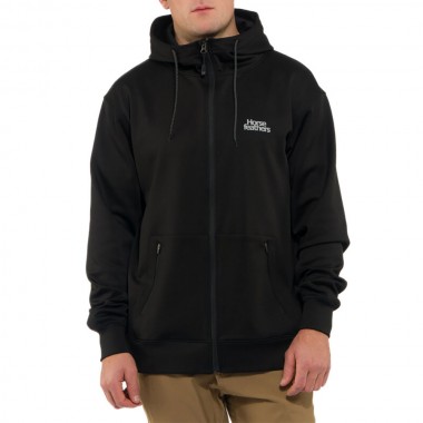 HORSEFEATHERS CALLUM SWEATSHIRT BLACK