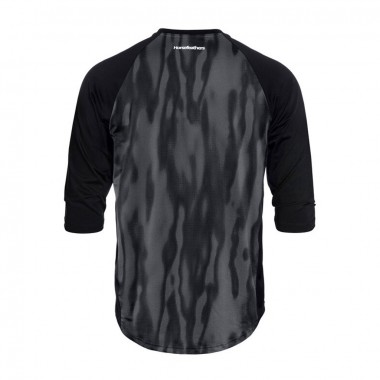 HORSEFEATHERS SPIKE 3/4 BIKE JERSEY HALFTONE/BLACK