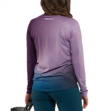 HORSEFEATHERS W QUANTUM LS BIKE JERSEY IRIS FADE OUT
