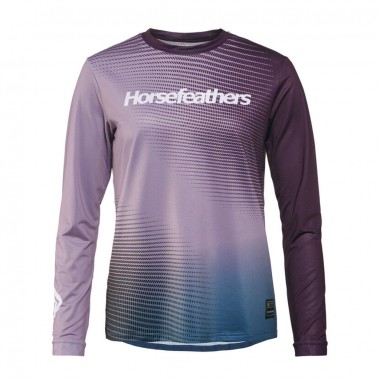 HORSEFEATHERS W QUANTUM LS BIKE JERSEY IRIS FADE OUT