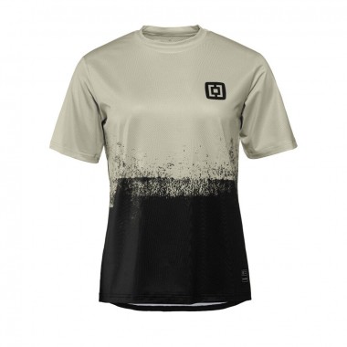 HORSEFEATHERS W QUANTUM BIKE JERSEY SILVER BIRCH/BLACK