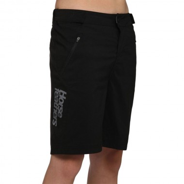 HORSEFEATHERS STOKER YOUTH BIKE SHORTS BLACK