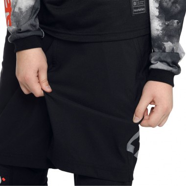 HORSEFEATHERS STOKER YOUTH BIKE SHORTS BLACK