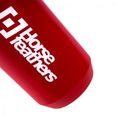 HORSEFEATHERS CYCLING WATER BOTTLE 0.5 L RED