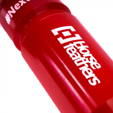 HORSEFEATHERS CYCLING WATER BOTTLE 0.75 L RED
