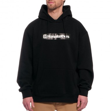 HORSEFEATHERS DROWN LTD SWEATSHIRT BLACK