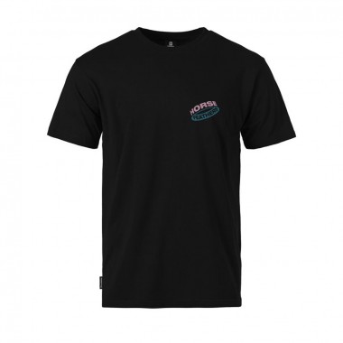 HORSEFEATHERS ORBIT T-SHIRT BLACK