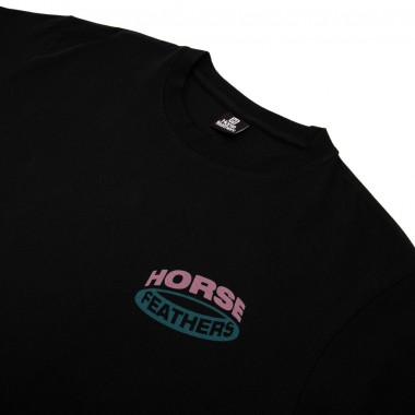 HORSEFEATHERS ORBIT T-SHIRT BLACK