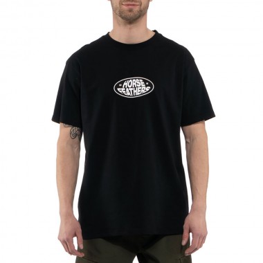 HORSEFEATHERS DYNAMO T-SHIRT BLACK