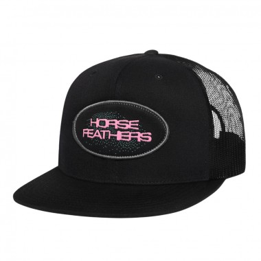 HORSEFEATHERS BUNK CAP BLACK