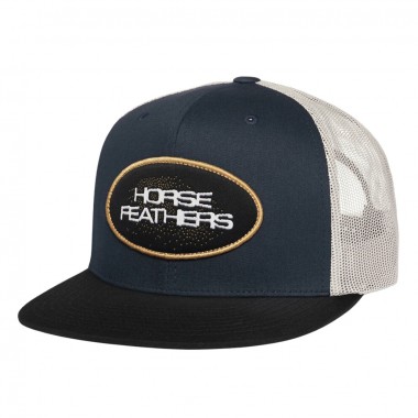 HORSEFEATHERS BUNK CAP NAVY