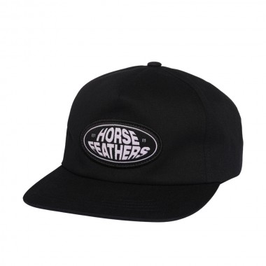 HORSEFEATHERS STEAL CAP BLACK