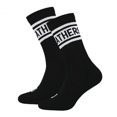 HORSEFEATHERS BAR SOCKS BLACK