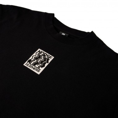 HORSEFEATHERS DALIM TOP BLACK