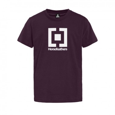 HORSEFEATHERS BASE YOUTH T-SHIRT BLACKBERRY