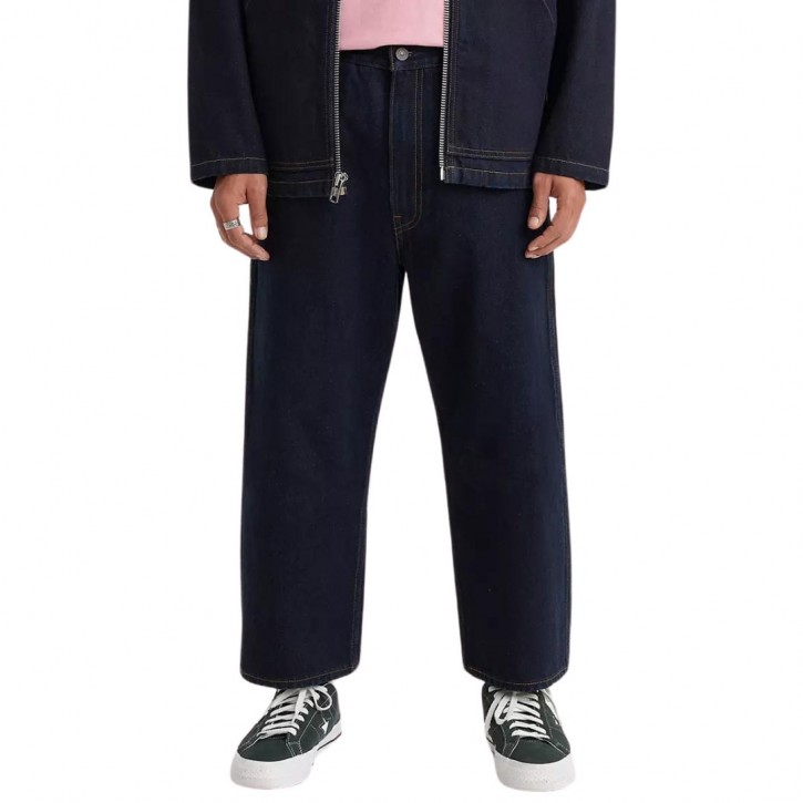 LEVI'S® SKATEBOARDING CROPED CARPENTER PANTS BLUE
