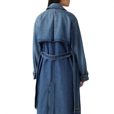 LEVIS SPADE TRENCH W COAT BLUE