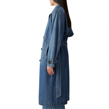 LEVIS SPADE TRENCH W COAT BLUE