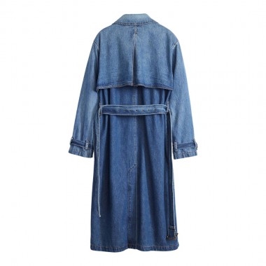 LEVIS SPADE TRENCH W COAT BLUE