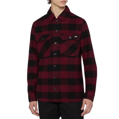 DICKIES SACRAMENTO LS SHIRT PLUM
