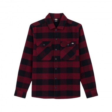 DICKIES SACRAMENTO LS SHIRT PLUM