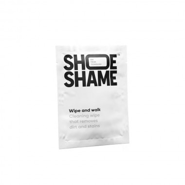 SHOE SHAME WIPE AND WALK CLEANING WIPES