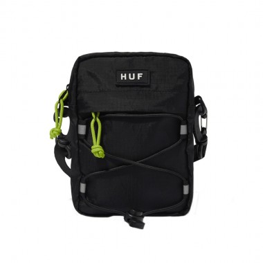 HUF BOWERY SIDE BAG BLACK
