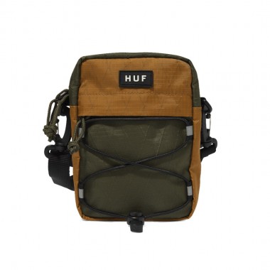 HUF BOWERY SIDE BAG OLIVE