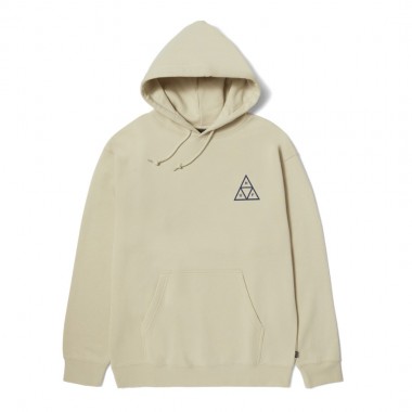 HUF SET TT PULLOVER HOODIE STONE