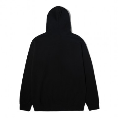 HUF SET TT FULL-ZIP HOODIE BLACK