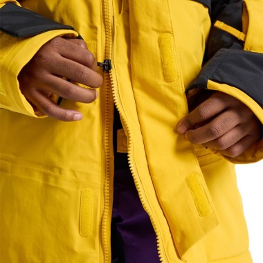 BURTON ASCUTNEY 2L K SNOW JACKET GOLDENROD/TRUE BLACK