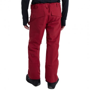 BURTON COVERT 2.0 2L INSULATED SNOW PANTS DEEP RED