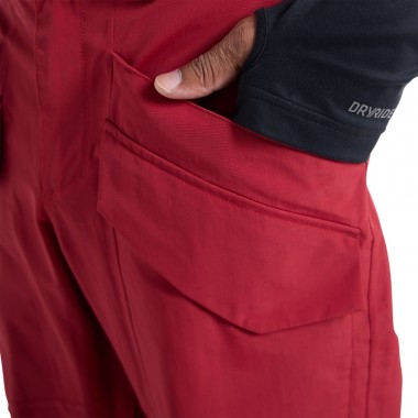 BURTON COVERT 2.0 2L INSULATED SNOW PANTS DEEP RED