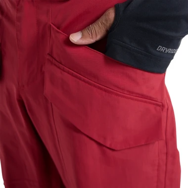 BURTON COVERT 2.0 2L INSULATED SNOW PANTS DEEP RED