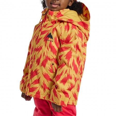 BURTON HILLSLOPE TOD SNOW JACKET FUR GOLDENROD
