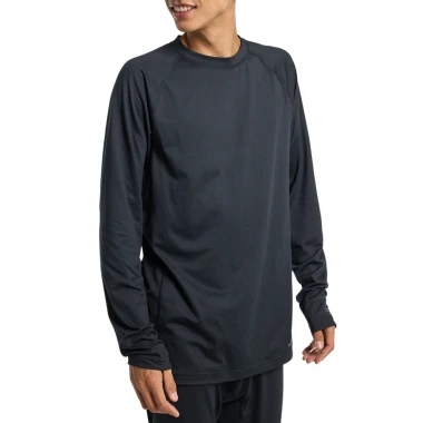 BURTON MIDWEIGHT THERMAL CREWNECK TRUE BLACK