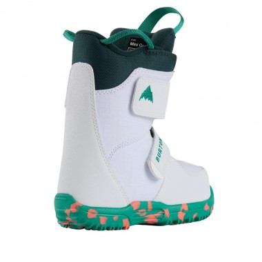 BURTON MINI GROM K SNOWBOARD BOOTS WHITE